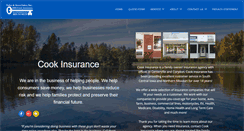 Desktop Screenshot of cookinsuranceiowa.com