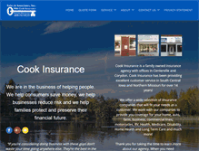 Tablet Screenshot of cookinsuranceiowa.com